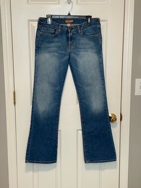 Abercrombie & Fitch Bootcut Jeans Med Wash Stretch Low Rise Women’s 8 89